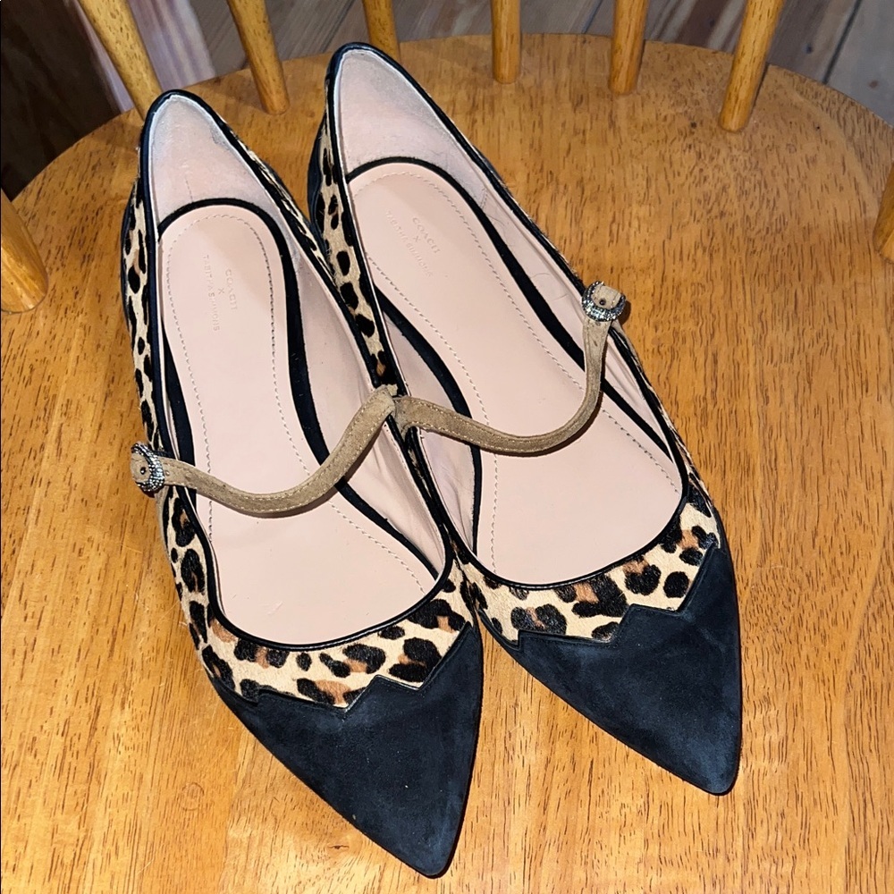 Coach X Tabitha Simmons Harriette Flats Mary Jane US 11 - Picture 2 of 8